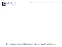 Tablet Screenshot of levenecoaching.com